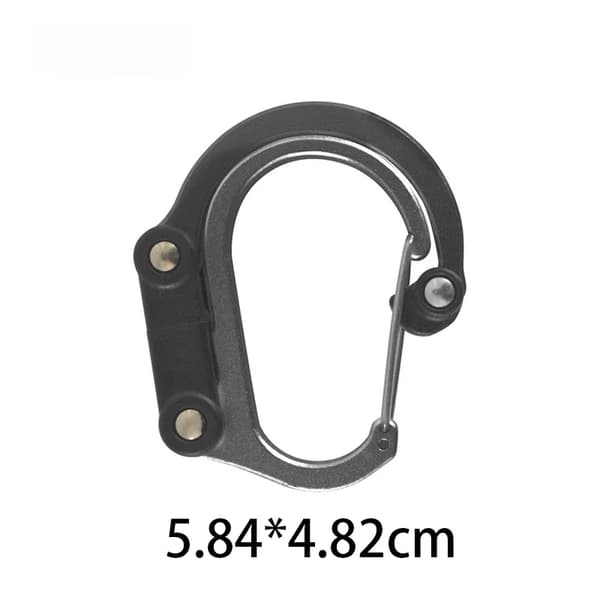 Karbinhake, Lätt, Hållbar Design,svart