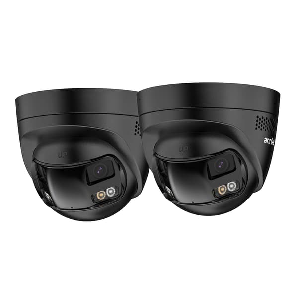 Säkerhetskamera, Dubbelobjektiv, 180° Vidvinkel,2PC Typ1