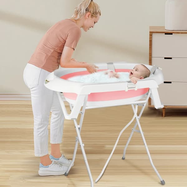 Babbad, Fällbar Design, Ergonomisk Dämpning,Rosa