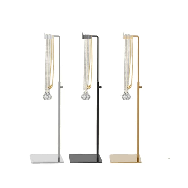 Håndtaskeholder, Justerbar Højde, Holdbart Titanium Design,Sølv