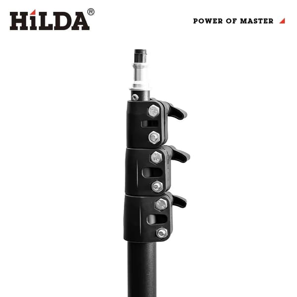 Tripod, Justerbar Højde, Sammenklappeligt Design,3m