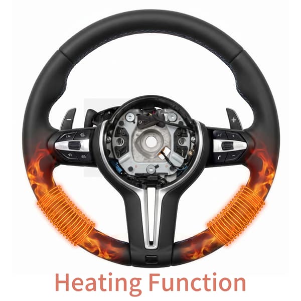 Ratt, Opvarmet Vibration, PU Læder,sort