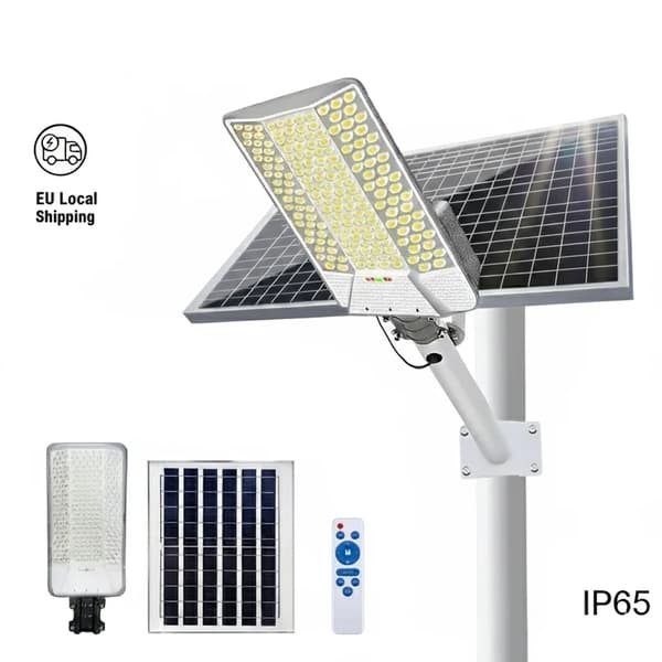 Solgadebelysning, Skumrings-til-Atter-Dagsensor, Vandtæt Design,6500W-1Stykke