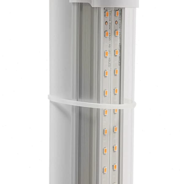 Hydroponiskt växtsystem, 6 lager, 30 planteringshål,VIT