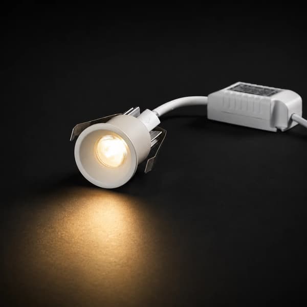 Spotlight, Energi Effektiv, Justerbart Belysning,10PCS Hvid krop, 3W Varm Hvid 3000K