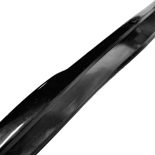 Bagspoiler, Fleksibel Gummi, Aerodynamisk V-Style Design,sort