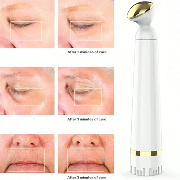 Massageapparat, Vibrationsterapi, Øjenkomfort,HVID