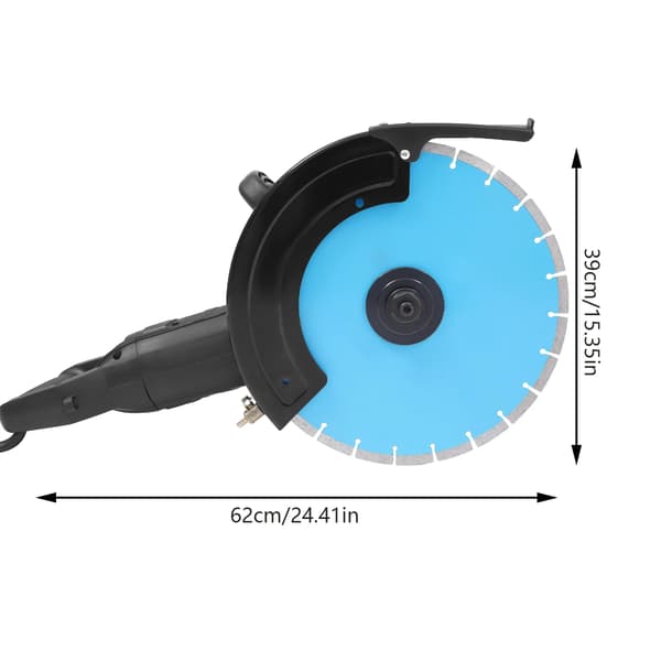 Betonsav, 220V Strøm, 135mm Skæredybde,Blå, EU