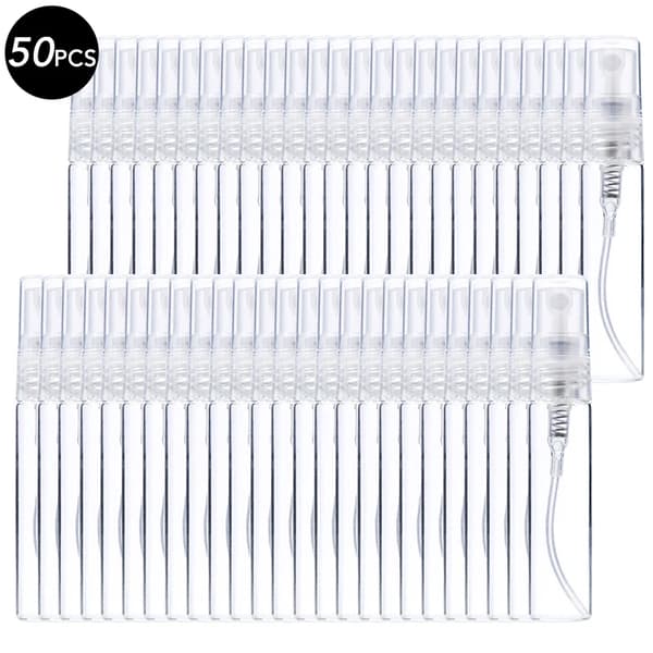Mini Spray Flaske, Genopfyldelig, Bærbart Design,50Pcs 5ML