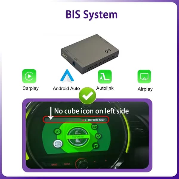 Trådløs CarPlay Android Auto Decoder, Skærmspejling, Multi-enheds Integration,BIS System