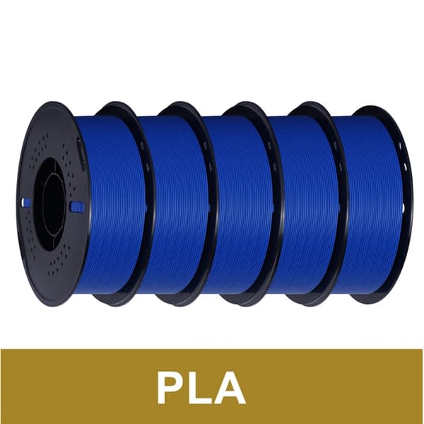 3D-printer filament, høj hastighed, assorterede farver,PLA Blå 5kg