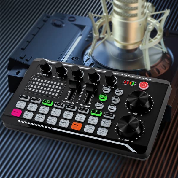 Lydkort, Bluetooth-interface, Multi-lyd effekter,sort