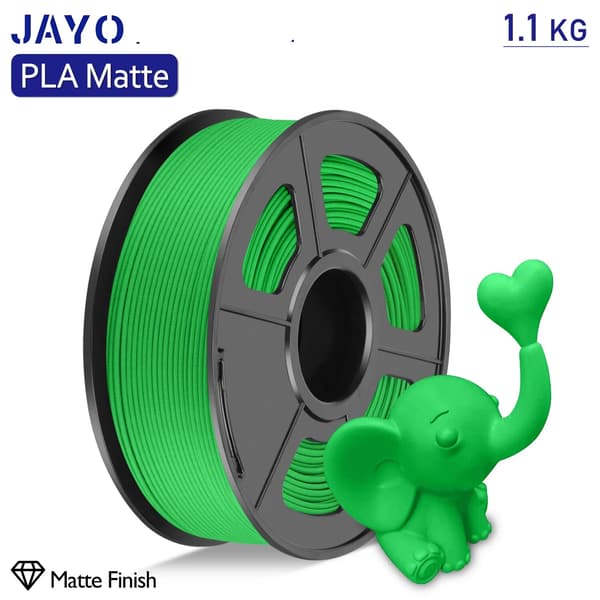 3D-skrivarfilament, PLA-material, 1,75 mm diameter,grön