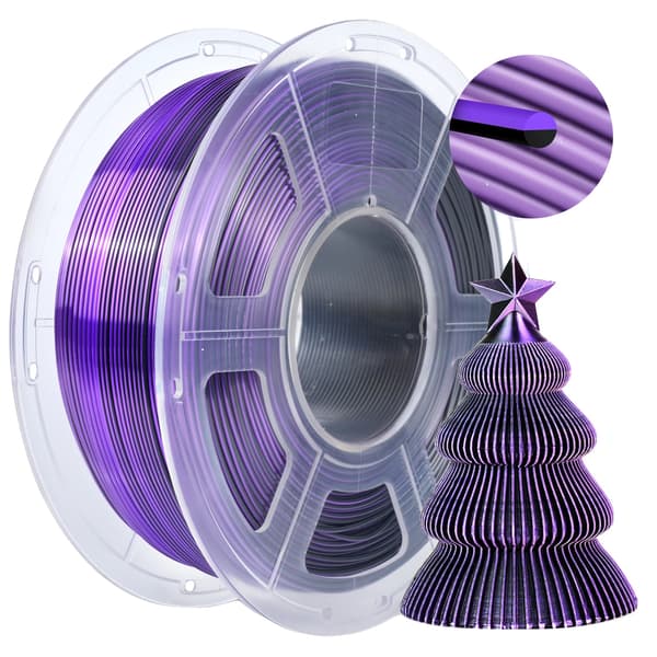 3D-tulostimen filamentti, PLA+ SILK, kuplaton,SKDC-BK PP