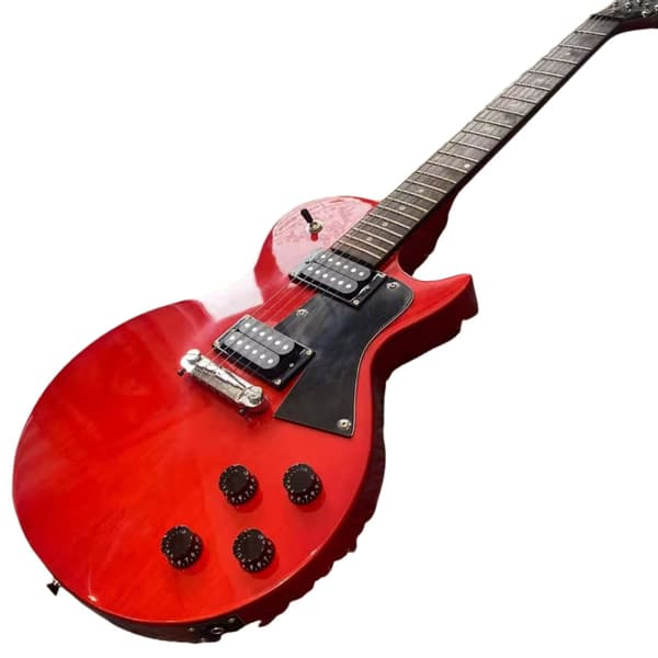 Gitarr, rosenträsgrepp, fast stall,Röd