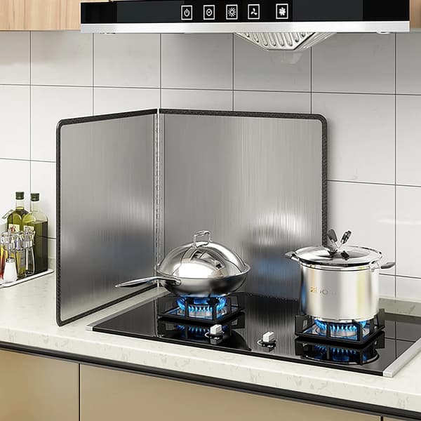 Oljesprutskydd, Fällbar Design, Non-Stick Yta,en storlek