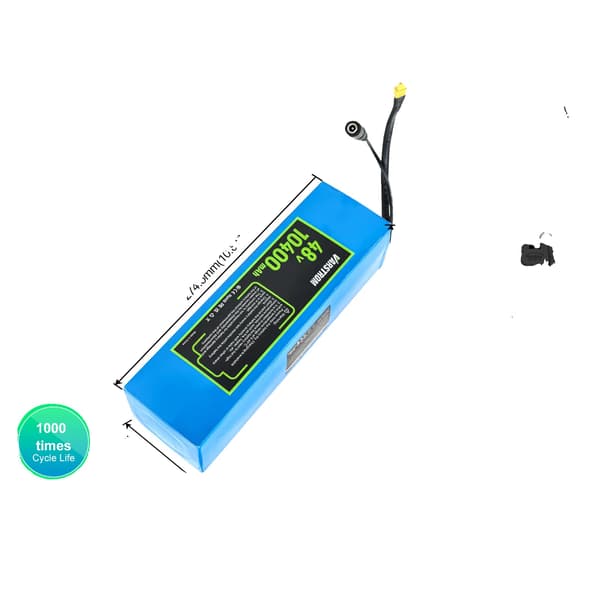 Elcykelbatteri, Kompakt Design, Mångsidig Kompatibilitet, 48V10Ah Väskbatteri