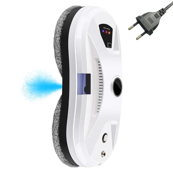 Fönsterputsrobot, Automatisk Vattenspray, Hög Sugkraft,Ja, VIT, EU