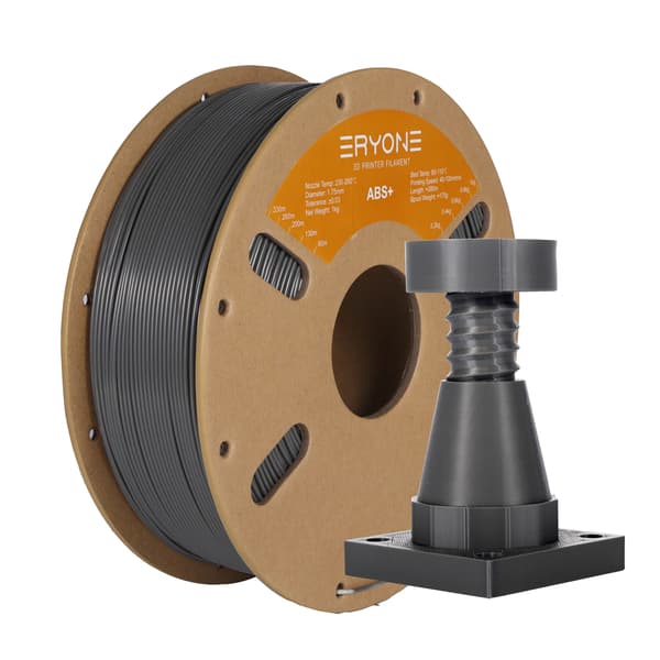3D Utskriftsfilament, ABS+ Material, 1KG Vikt,ABS Plus Grå