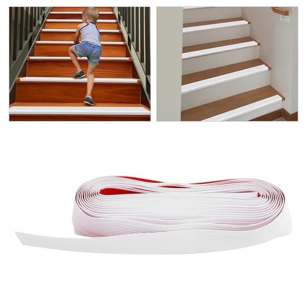 Trappe Tæppe Tape, Skridsikker Overflade, Nem Installation,sort