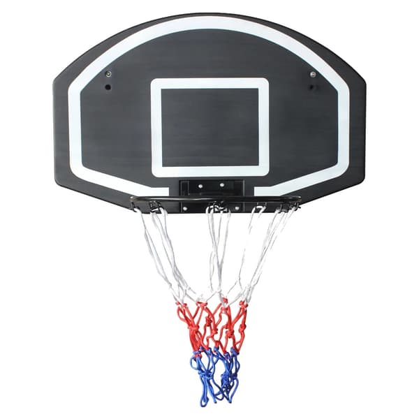 Basketballkurv, Brudsikker Bagplade, Nem at Samle,Sort