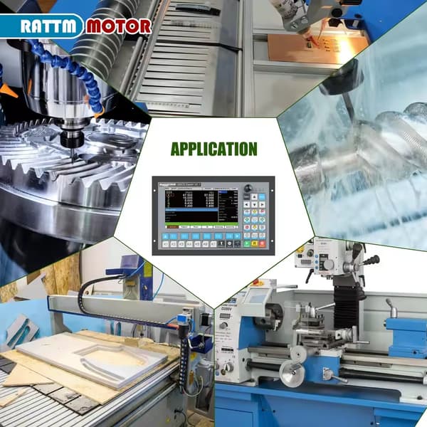 CNC-controller, 4-akset kompatibilitet, 1M Hz frekvens, tilpasselige taster, DDCS ekspert 1.1, 4 akse-a