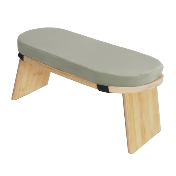 Meditationspall, Fällbar Design, Ergonomisk Komfort,grön