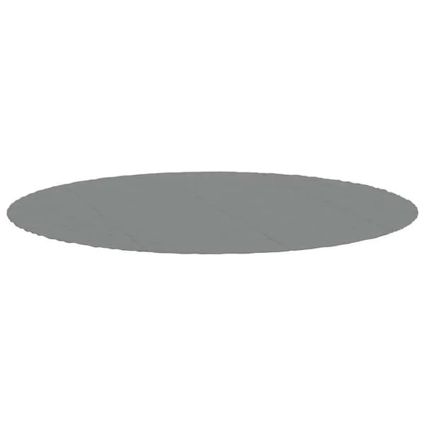 Poolfoderpad, Ø458 cm, Polyester Geotextil, Rund Form, Ca. 2 mm Tjocklek, 400 g/m² Tygdensitet