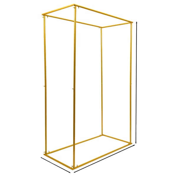 Blomsterställning, Stabil Struktur, Elegant Design,M, Guld
