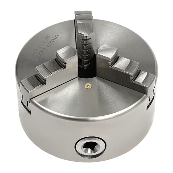 3-Backig Snabbchuck, Självcentrerande Design, Bred Kompatibilitet,Silver