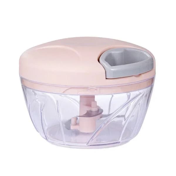 Grönsakskärare, rostfritt stålblad, miljövänlig design,500ml-Rosa