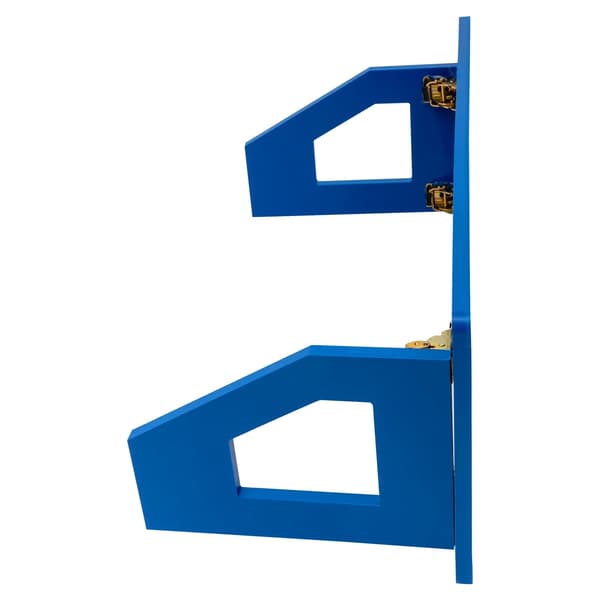 Fodbold Bounce Board, Bærbart Design, Holdbar Konstruktion,Blå