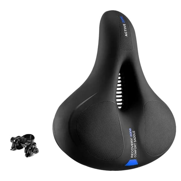 Cykelsæde, Stødabsorbering, Blød Svamp Komfort,AQ-6090B