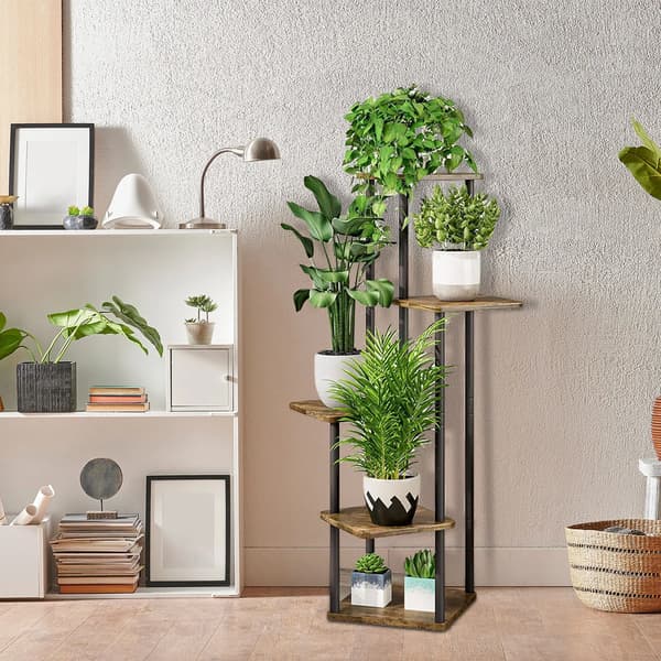 Växtställ, 5-nivådesign, Inomhus/Utebruk,5-Tier