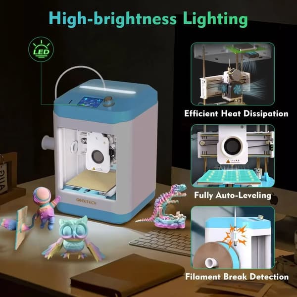 3D-printer, trådløs forbindelse, automatisk sengejustering,M1S WiFi-version