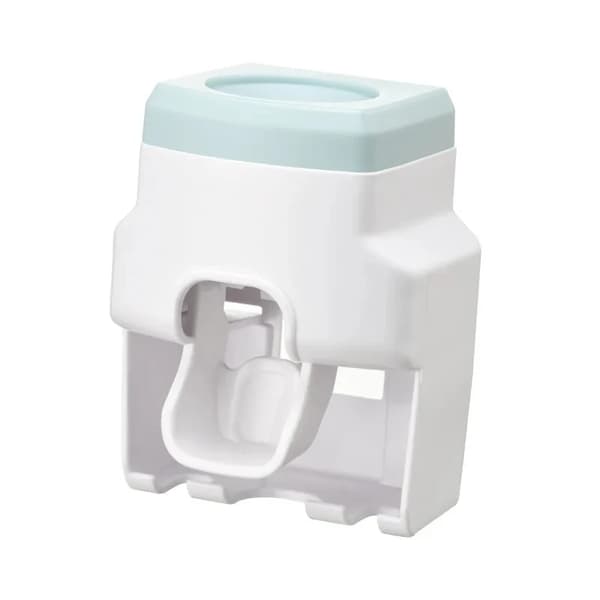 Tandkrämdispenser, Väggmontering, Tandborsthållare,Blå