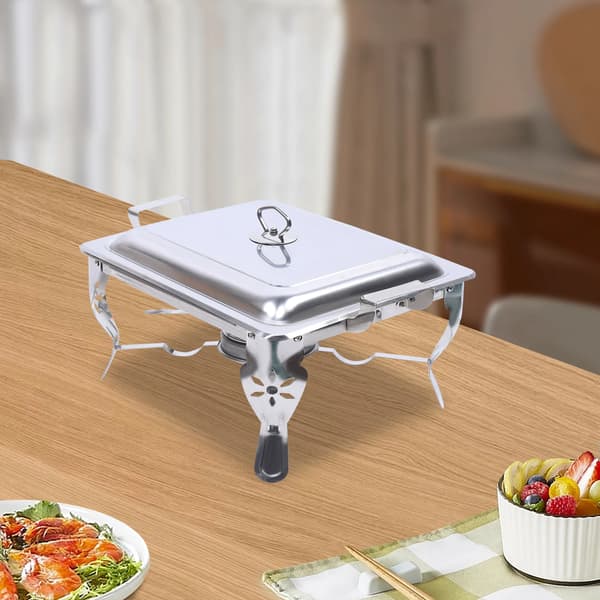Chafing Dish, 6L Kapacitet, Elegant Design,Silver