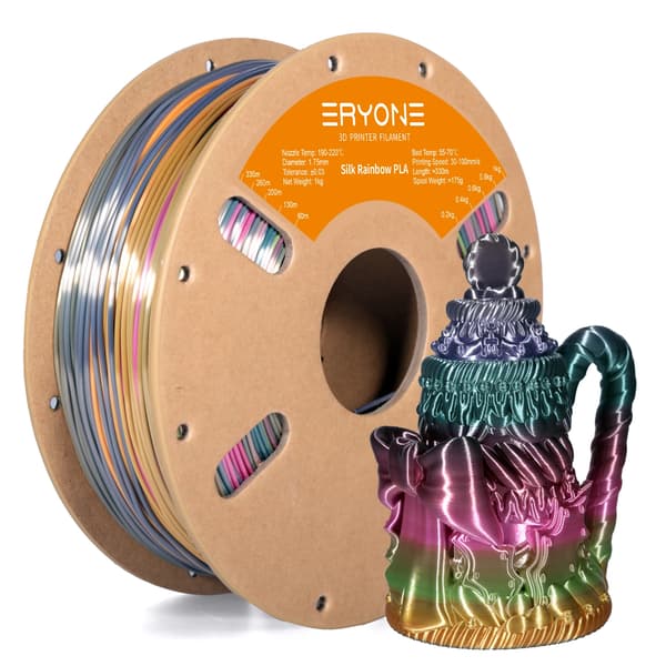 3D-printer filament, silke tekstur, miljøvenlig,Metal silke