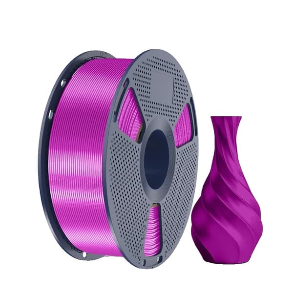 3D-printer filament, PLA-materiale, blank finish,Silke Lilla
