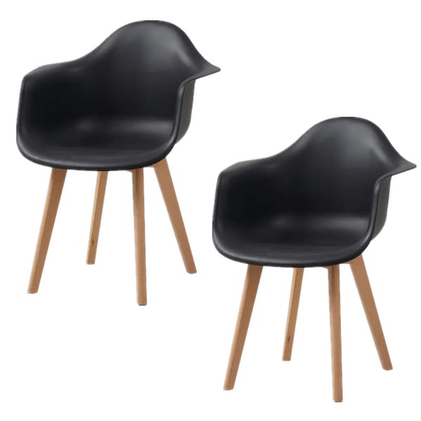 Matstol, Modern Design, Bekväm Sittplats,Svart