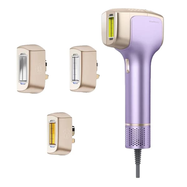 Epilator, smertefri hårfjerning, smart hudsensor,HRNIRACBK