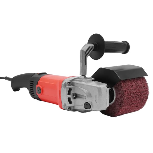 Grinder Børstemaskine, 1580W Effekt, Ergonomisk Design,Rød