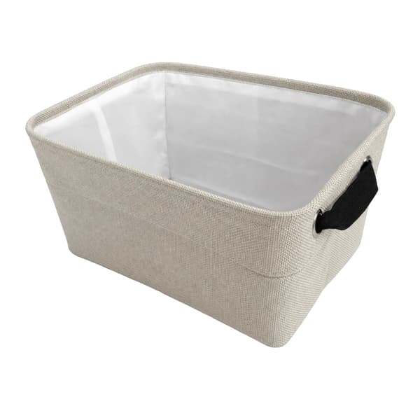 Förvaringskorg, Hållbart Tyg, Vattentät Foder,36*26*17.5cm