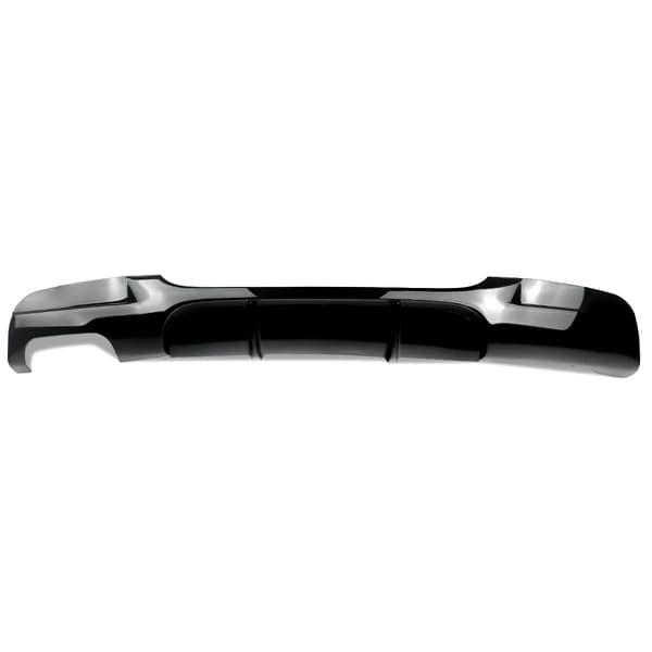 Bageste kofanger diffuser, direkte erstatning, sporty design,glans sort