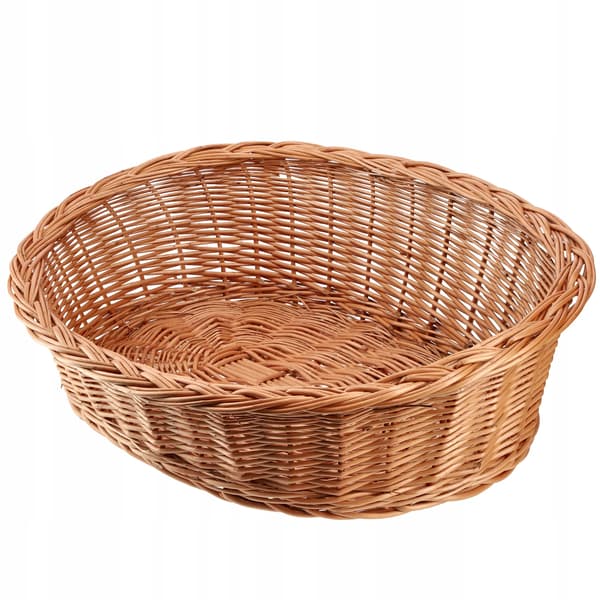 Hundsäng, Flätad Konstruktion, Mysig Oval Design,XL, Blå