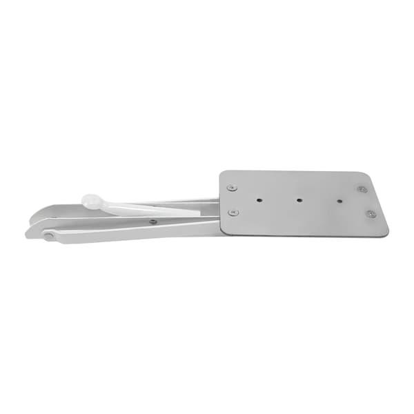 Vægmonteret Skrivebord, Pladsbesparende, Robust Design,Hvid