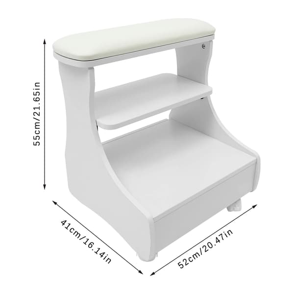 Fotstöd, Hållbar Konstruktion, Mångsidig Design,Elfenben