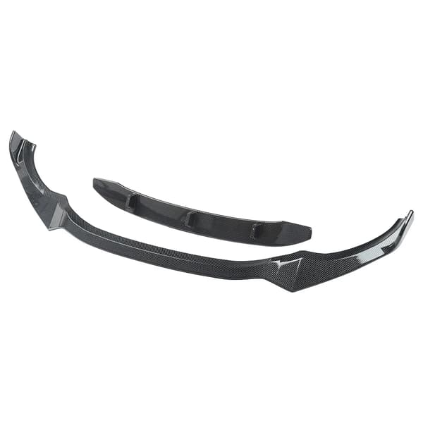 Front Splitter Lip, Tilpasset til Luksus SUV-modeller, Holdbart Materiale,kulstoflook