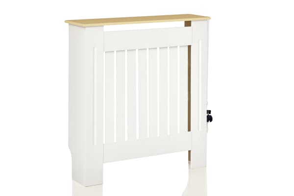 Radiatoröverdrag, Modern Design, Lätt Montering, VIT