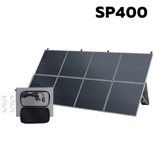 Bærbar Solpanel, Høj Effektivitet, Kompakt Design,SP400 400W